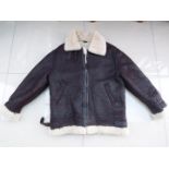 A genuine Sheep Skin Leather jacket, siz