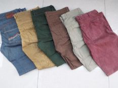 A job lot of Jeans, various colours, Paul Rosen, Lee Cooper, LC Waikiki, Jack & Jones,