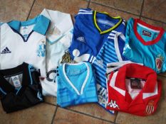 Football shirts - 8 European club footba