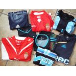 Football shirts - 8 European club footba