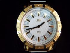 JBW pave dial diamond white watch # JB-6