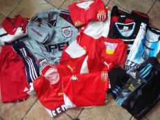 Football shirts and shorts - 10 European