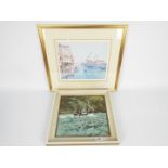 A limited edition print depicting Venice, signed and numbered in pencil by the artist,