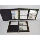 Philately - Three albums of signed and flown RAF / Aviation / Forces First Day Covers, 1980's,