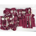 A quantity of Mappin & Webb silver plated cutlery, approximately 180 pieces.