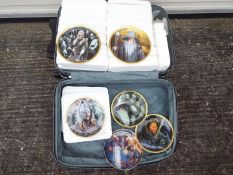 A collection of Royal Doulton / Franklin Mint, The Lord Of The Rings collector plates,