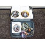 A collection of Royal Doulton / Franklin Mint, The Lord Of The Rings collector plates,