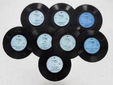 Eight 33 RPM Mini Album vinyl records Gerry Anderson / Century 21 Records,