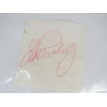Elvis Presley (1935-1977) - Autograph on paper in pink ink, Elvis Presley.
