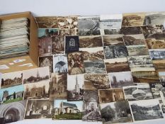Deltiology - In excess of 500 predominantly early period UK cards with interest in Yorkshire.