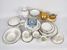 Dinner and tea wares including Royal Worcester,