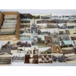 Deltiology - In excess of 500 mainly early period UK cards with interest in Southern Counties.