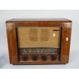A vintage Pye radio,