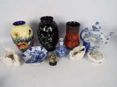 Mixed ceramics to include Chinese, Gobel, Old Tuton Ware, Royal Doulton Brambly Hedge and similar,