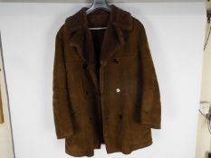 A vintage Morlands gentleman's lambskin coat,