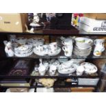 A quantity of Royal Worcester Evesham table wares, approximately 100 pieces.