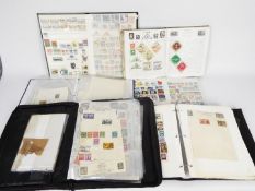 Philately - A collection of stamp albums and binders containing a quantity of UK and foreign stamps.