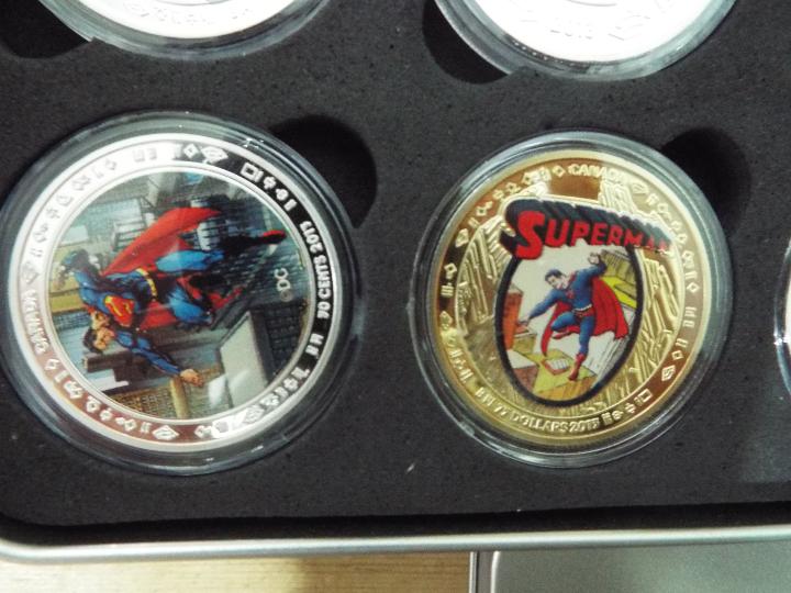 Superman - Royal Canadian Mint 75th anniversary coin set 2013 in presentation case - included in - Image 3 of 6