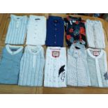 A job lot of 10 Casual Shirts, predominantly size M with a few L,