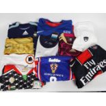 Football Shirts - Nike, Adidas, Lotto, Dahan Sports - 10 x international football T-shirts,