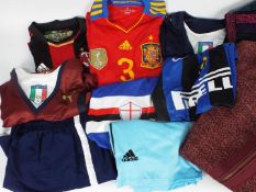 Football Shirts - Nike, Adidas, Puma, Weird Fish, Siesta - 10 x international football,