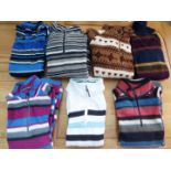 Cotton Traders - seven sweatshirts, of which six by Cotton Traders and one by Maine, all size M,