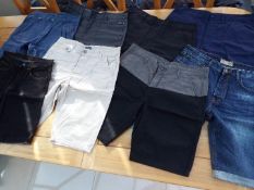 A job lot of 8 pairs of shorts to includ