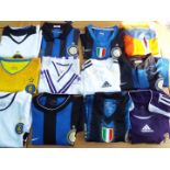 Football shirts - a job lot of 12 soccer