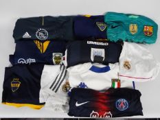 Football Shirts and Shorts - Nike, Adidas, Kappa- 10 x league football T-shirts,