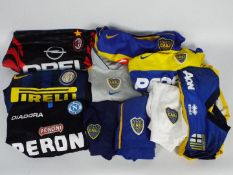 Football Shirts and Football Shorts- Nike, Lotto,
