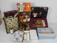 A collection of toiletry gift sets.