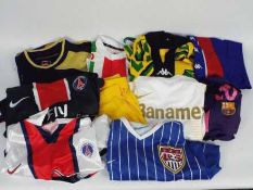 Football Shirts - 10 x international,