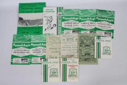 Plymouth Argyle Football Programmes.