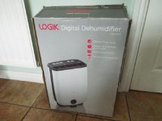 Logik Digital Dehumidifier - three power levels, clothes drying function,