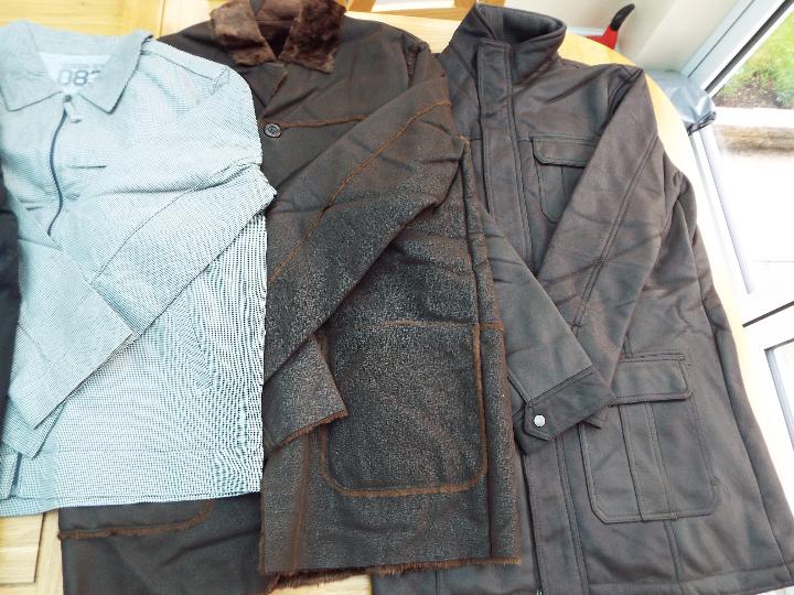 A job lot of four coats comprising r to l - Thomas Nash, brown size M, Simon Clark, brown size M, - Image 3 of 4