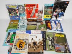 Football Programmes. A great box of programmes 1960s onwards.