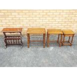 A nest of three occasional tables, large