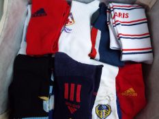 Football - a job lot of approximately 40 pairs of football socks,