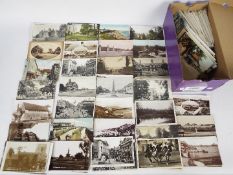 Deltiology - In excess of 260 cards of South East England including real photo,