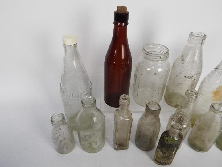 A collection of vintage glass bottles. - Image 2 of 3