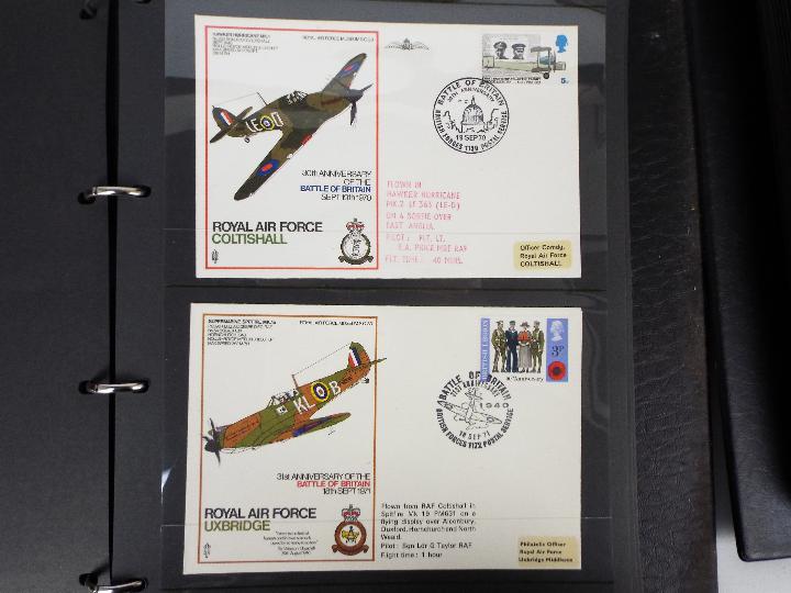 Philately - A large quantity of flown and signed first day RAF / Aviation / Forces First Day Covers - Image 5 of 7