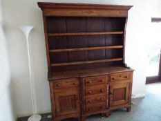 A Victorian oak Welsh Dresser,