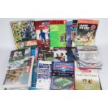 Football Programmes. A box containing a large amount of A4 size match programmes.