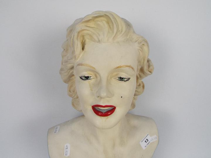 A large head and shoulders bust depicting Marilyn Monroe, - Image 2 of 5