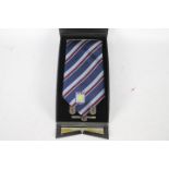 Aston Villa Football Item: A well displayed box set containing a Tie,