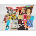 Paper Ephemera, A box file labelled Music containing programmes, publications etc mainly 1960s,