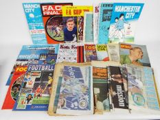 Various football ephemera, FA Cup final souvenir programmes,