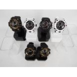 Six boxed fashion / sports watches by Primetimes, all Goliath.