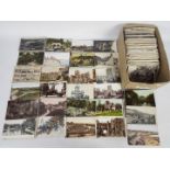 Deltiology - In excess of 500 mainly early period UK cards to include real photos, street scenes,