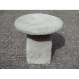 Garden Stoneware - A reconstituted stone staddle stone.